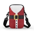 thumbnail image 2 of HELLHERO Santa (Bag Only) Shoulder Bag Polyester, Women Adjustable Shoulder Strap 2 Zippers Messenger Bag, Leakproof, 2 of 7
