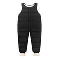 thumbnail image 2 of Coerni Toddler Boys Girls Snow Pant Jumpsuit Kids Snow Suit Puffer Warm Zip Up Baby Snowsuit Waterproof One Piece Bib Overalls, 2 of 7