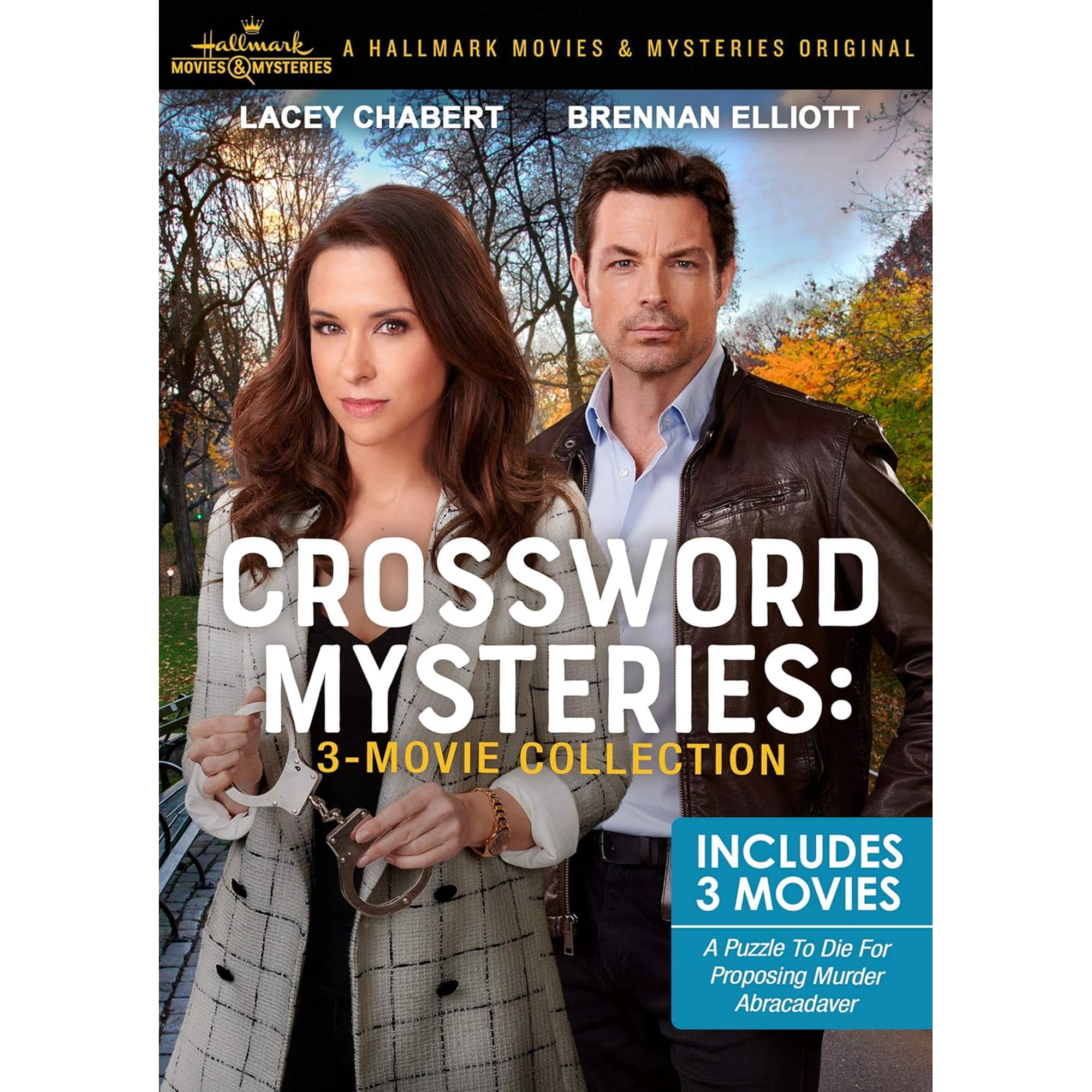 Crossword Mysteries: 3-Movie Collection (DVD), Hallmark, Drama