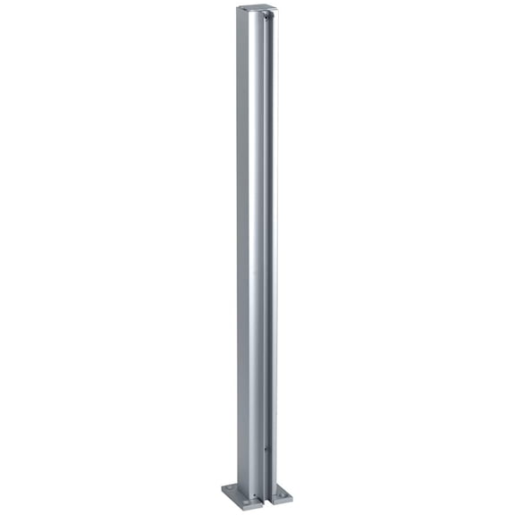CRL Anodized Standard 24" End Partition Post by
