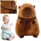 thumbnail image 1 of ORNAMENTO CAPIA SOFT Kawaii Capybara Fluffy Muñeca Bufanda Extraíble para Adultos Regalo Acción Gracias, 1 of 9