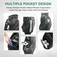 thumbnail image 7 of Woaher Golf Cart Bag with 5 Way Top Dividers,7 Pockets,Waterproof,Lightweight for Auto-Follow Carts, 7 of 7