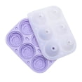thumbnail image 3 of ¡Últimas Unidades!, Embudo de celosía para hielo de 6 eslabones apto para alimentos con cierre a presión a prueba de fugas para hielo de rosa Akmoler, 3 of 8