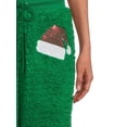 thumbnail image 4 of No Boundaries Juniors’ Christmas Faux Sherpa Joggers, 4 of 5