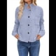 thumbnail image 1 of Suéter Cárdigan de Larga para Mujer, con Botones, de Punto, con Bolsillos, Informal, Holgado, para Otoño. Azul Púrpura XL, 1 of 7
