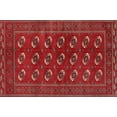 thumbnail image 1 of Ahgly Company Indoor Rectangle Traditional Cherry Red Persian Area Rugs, 3' x 5', 1 of 6