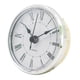 thumbnail image 4 of 2.8Inch/70mm Clock Insert Round Quartz Movement Clock White Face Silver Tone Bezel Roman Numeral Fit 63mm Diameter Hole, 4 of 4