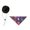 D, variant on Spooky Theme Party Supplies Pet Outfit, Halloween Photo Kit Dog Apparel, Adjustable Cap, Evil Pumpkin Pattern Triangle Bib, Festive Costume Set for Cats Puppies, 2 Pack, Brown Hat and Demon Monster