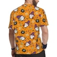 thumbnail image 2 of Rocae Halloween Witches Gnome for Men's Mesh Quick-Dry Short Sleeve Workout T-Shirt,Mens Crew Neck Tee Lightweight Soft Classic T Shirts 5X-Large, 2 of 9