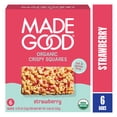 thumbnail image 2 of (2 pack) MadeGood Strawberry Crispy Squares 6pk, 2 of 11