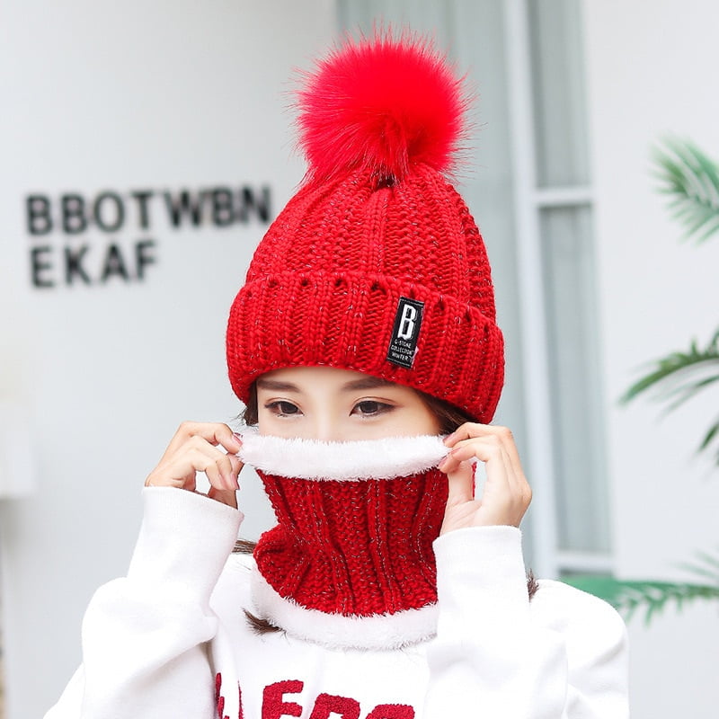 Brand Winter knitted Beanies Hats Women 