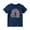 R421 Navy, variant on Ruiwill Pre-k Shirt Girls Summer Crew Neck Short Sleeve Kids Tops Casual Pre-k Letter Print Girls Clothes Size 2-3 Years