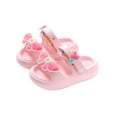 thumbnail image 5 of Bonitas sandalias y pantuflas de verano para niñas, antideslizantes, de suela suave, para playa, de dos vías para bebés, 5 of 5