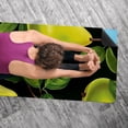 thumbnail image 5 of Pear Gym Towel with Storage Bag, 72.8"x26.8", Suitable for Yoga, Pilates, Fitness, etc. - Gym Towels for Hot Yoga, Pilates, and Workouts, 5 of 6