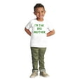 thumbnail image 3 of I'm the Big Brother Siblings Youth T Shirt Tee Boys Infant Toddler Brisco Brands 5T, 3 of 5