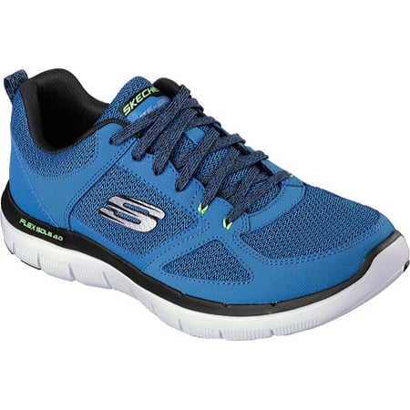 Skechers - 52180 Blue Skechers Shoe Men's Memory Foam Soft Comfort ...