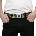 thumbnail image 3 of Buckle-Down Belt, Seatbelt Buckle Belt, Truth And Justice Close Up Yellow, 34 to 52 Inches, 3 of 8