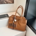 thumbnail image 3 of Bolso de viaje sencillo y versátil para mujer con gran capacidad, nuevo bolso de mano informal retro de alta moda 2025., 3 of 5
