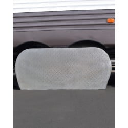 ADCO Diamond Plated Steel Vinyl Tyre Gards. MULTI AXLE