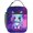 Purple, variant on Galaxy Cute Cat Printed Insulated Lunch Box Portable Purple Lunch Bag with Detachable Handle,Reusable Lunchbox for Women Men Adults