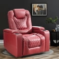 Bonzy Home Power Recliner Chair with USB Ports and Cup Holders