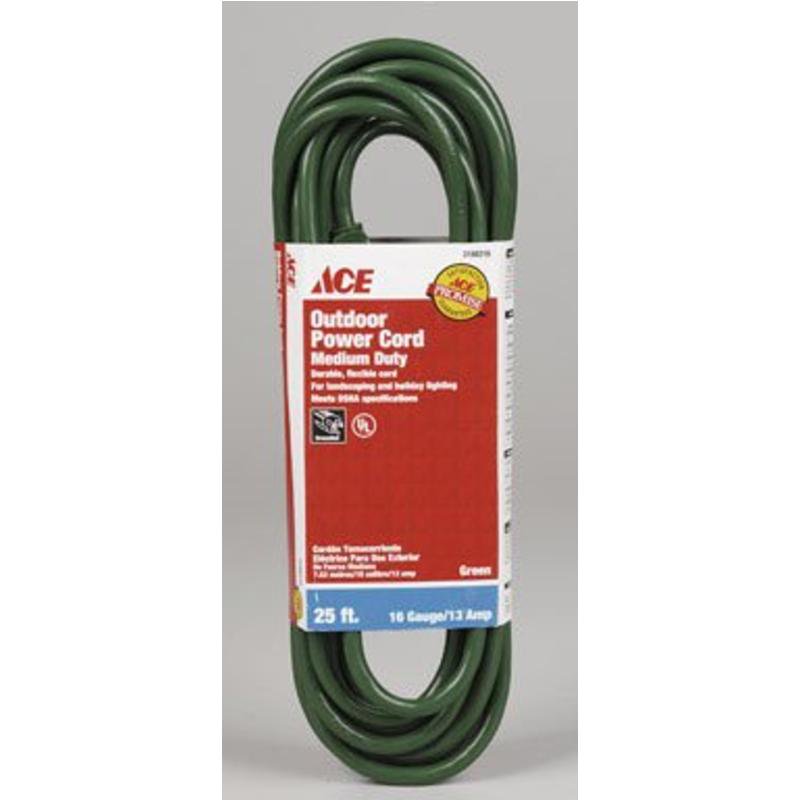 Landscape Extension Cord Ace Extension Cords OUST163025GR 082901099727