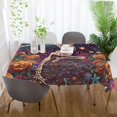 thumbnail image 6 of BZSMCE Square Tablecloth Skeleton Dancer Pattern Pattern Tableclothes, 6 of 9