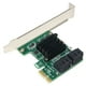 thumbnail image 1 of Tmvgtek Adaptador De Expansión Pci Express 1X A Sata3.0 De 4 Puertos Pci-E X1/X4/X8/X16, 1 of 9