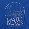 thumbnail image 2 of Game of Thrones Castle Black Unisex Adult Pull-Over Hoodie,Royal, Small, 2 of 5