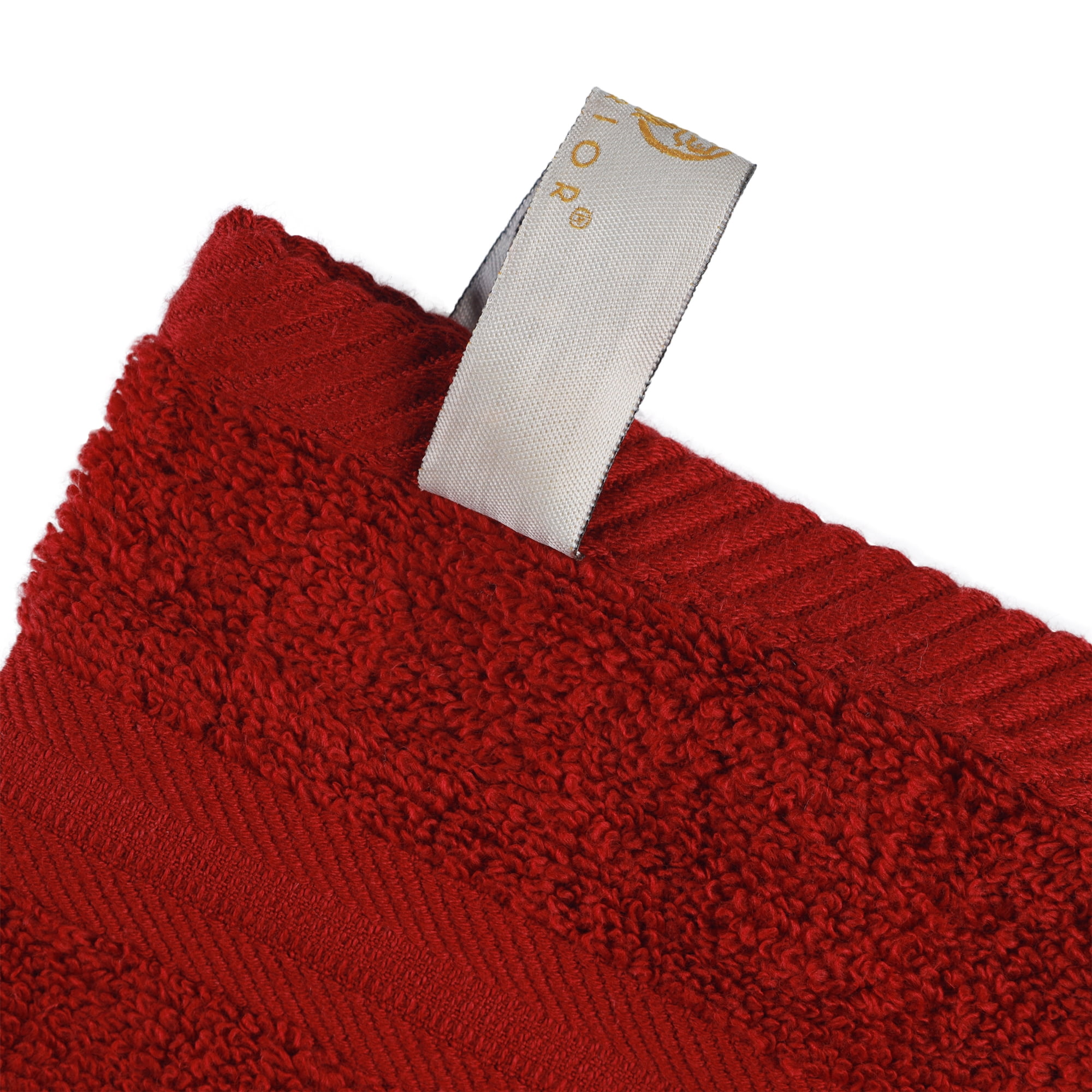 BNM Smart Dry Cotton Bath, Hand, Face Towel Set, Crimson
