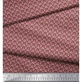 thumbnail image 2 of Soimoi Cotton Poplin Fabric Leaves Small Print Fabric by Yard 56 Inch Wide, 2 of 3