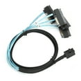 thumbnail image 3 of 1-Meter Internal Mini SAS SFF-8643 to 29-Pin SFF-8482 Adapter Cable for Server Hard Disk, 3 of 8