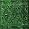 thumbnail image 1 of Ahgly Company Indoor Square Persian Emerald Green Traditional Area Rugs, 6' Square, 1 of 4