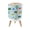 Color 1, variant on Classroom Small Trash Can with Lid Whimsical Underwater Scene Whale Shark Colorful Fish Coral 1.8 Gallon Dog Proof Trash Can Round Garbage Can Waste Bin Wastebasket for Kids Bedroom Living Room