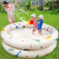 thumbnail image 5 of Piscina inflable para niños, piscina inflable para bebés, piscina portátil para niños, piscina inflable pequeña para niños para patio trasero, 5 of 5