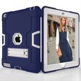 thumbnail image 4 of iPad 2 Case,iPad 3 Case,iPad 4 Case, Allytech Three Layer Shockproof Armor Defender Protective Case Cover with Kickstand for iPad 2nd Gen / iPad 3rd Gen / iPad 4th Generation (Navyblue/Grey), 4 of 8
