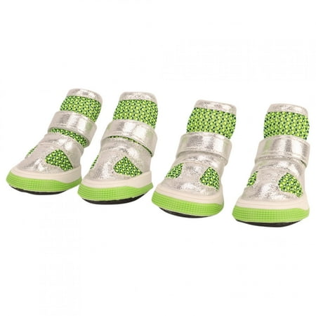 Breathable Shoes for Small Pups - Anti-Slip Polyester Design Summer Dog Sandals Bienvenido