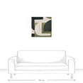 thumbnail image 3 of Creative Products Abstract With Green 24 x 24 Canvas Wall Art, 3 of 5
