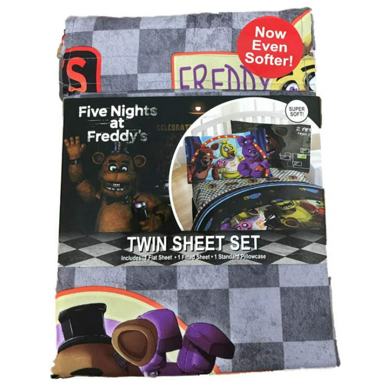 Toy Freddy Bedding Set FNAF 4 Plushtrap Bedding Sheet Gifts