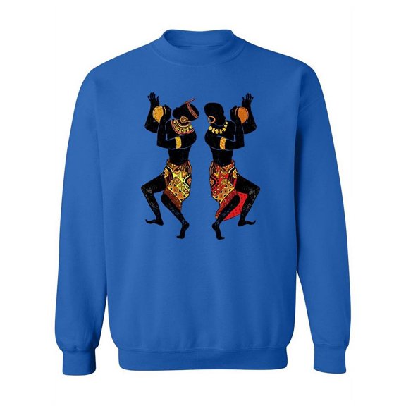 Papuan Men Dancing Paint Sweatshirt Women -Image by Shutterstock, Female Large