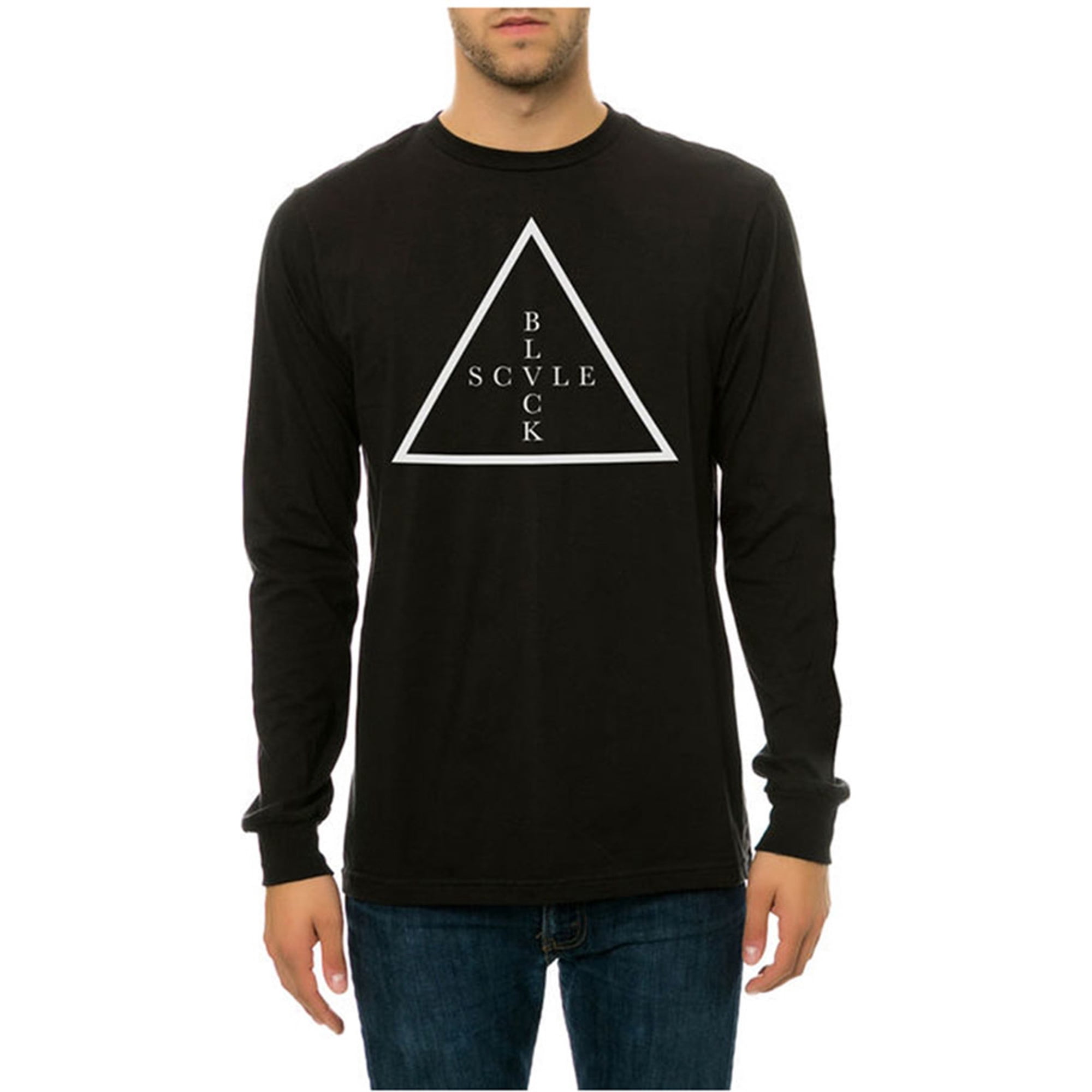 T-Shirt Graphique à Échelle Noire pour Hommes, Noir, Moyen