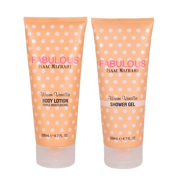 Isaac Mizrahi Warm Vanilla Body Lotion & Shower Gel 6.7oz