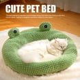 thumbnail image 3 of Linda Cama Para Perros Cálida de Invierno, Cómoda Felpa Larga y material de Terciopelo de Burbujas, Diseño Lavable, Cama Con COJÍn para Gatos en Forma de Animal para Mascotas, 3 of 7