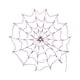 thumbnail image 4 of RKSTN halloween decroations Halloween Arachnid Web Lights 1M Diameter 60 LED With Black Spider, Water Proof Purple Net Lights, Remote Control, Halloween Decorations For House Garden, 4 of 8