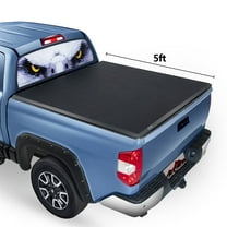 North Mountain 5ft Soft Roll Up Truck Tonneau Cover, Fits for 2004 - 2014 Chevrolet Colorado 5ft (58.4"-61.4")Fleetside/Styleside Truck Bed, not for Flareside/Stepside Bed.