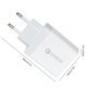 thumbnail image 2 of Cargador de viaje USB de carga rápida del adaptador de carga rápida USB del bloque 3Port para iPhone, 2 of 9