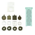 thumbnail image 2 of For the Love of Beading Kits D.I.Y. Customizable Multi-color Metal Bezel Necklace Kit, 2 of 5