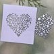 thumbnail image 1 of Troquel metálico de corazón Liyijia 6,8 x 6,1 cm, color plata, 1 of 7