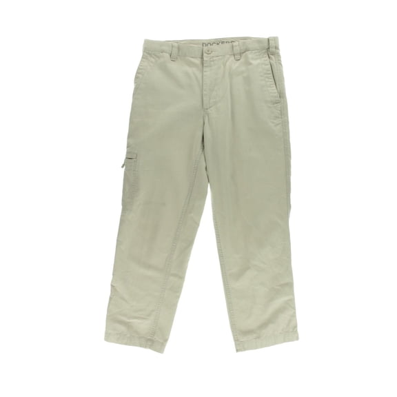 Dockers Mens Classic Fit Flat Front Cargo Pants Tan 36/30
