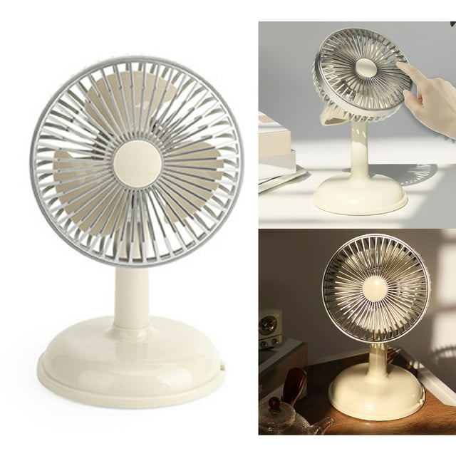 Retro Table Fan,Small Electric Fan Simple Vintage Fan Vintage Electric Fan Achieve More